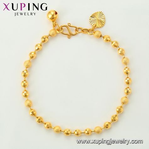 75218 xuping manufacturers wholesale beaded 24k gold chian bracelet imitation jewelry, View xuping bracelet, Xuping Jewelry Product Details from Xuping Jewelry Co., Ltd. on Alibaba.com Bakar Ayam, Xuping Jewelry, Gold Bracelet Simple, Ladies Bracelet, Arm Jewelry, Traditional Jewellery, Wrist Jewelry, Bracelet Simple, Mens Gold Bracelets