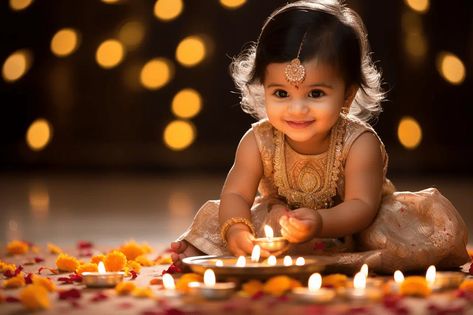 2 Year Baby Photoshoot Ideas, 1 Months Baby Photoshoot Ideas, Diwali Family Photoshoot, Diwali Theme Photoshoot For Baby, Diwali Baby Photoshoot Ideas, Diwali Photo Poses, Unique Baby Photoshoot Ideas, Diwali Photoshoot Ideas, Monthly Baby Photos Boy