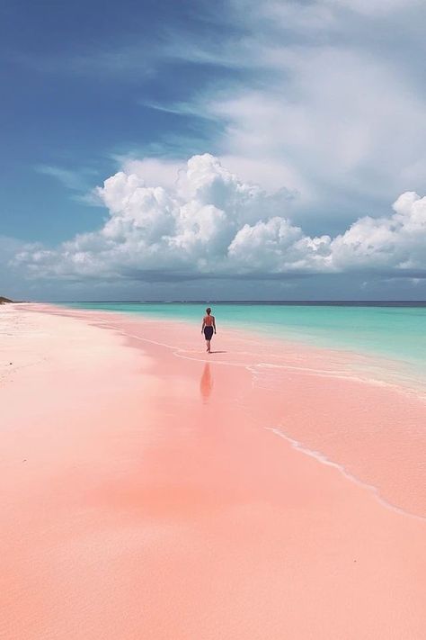 "🏝️🌸 Discover the stunning pink sands of Harbour Island in the Bahamas! Swipe through our carousel to see the soft pink beaches and clear blue waters that make this destination truly unique. 🌊💖 #HarbourIsland #PinkSands #BahamasTravel" Pink Beaches, Harbour Island Bahamas, Bahamas Travel, Bahamas Island, Clear Blue Water, Harbour Island, Pink Beach, The Bahamas, Pink Sand