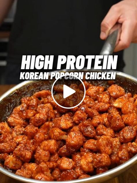 Lemon8 · High Protein Crispy Korean Popcorn Chicken! · @ppskitchen Korean Popcorn Chicken, Sheet Pan Korean Popcorn Chicken, Zippys Korean Chicken Recipe, High Protein Korean Popcorn Chicken, High Protein Crispy Orange Chicken, Rice Brands, Easy High Protein Meals, Popcorn Chicken, Sticky Rice