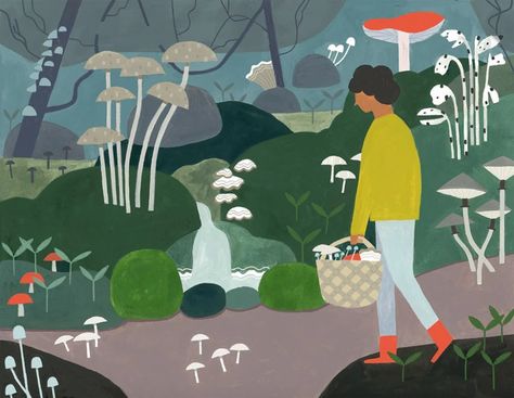 Why Travel Can Be a Turning Point After Losing a Partner - Condé Nast Traveler Partner Travel, Mushroom Foraging, Portsmouth New Hampshire, Wood Illustration, Community Show, Lifestyle Illustration, Keeping A Journal, Turning Point, Conde Nast Traveler