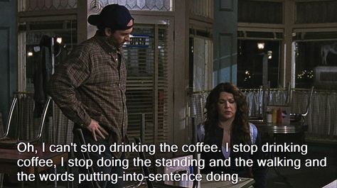 Lorelai always said it best. Lorelai Gilmore Coffee, Gilmore Girls Coffee Quotes, Coffee Gilmore, Gilmore Quotes, Emily Richards, Richard Gilmore, Gilmore Girls Coffee, Babette Ate Oatmeal, Lane Kim