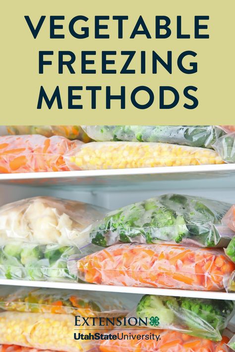 Flash Freezing Vegetables, Diy Frozen Vegetable Packs, What Vegetables Can You Freeze, How To Freeze Fresh Vegetables, Freezing Rutabaga, Vegetable Freezing, Freezer Veggies, Freeze Vegetables, Veggie Storage