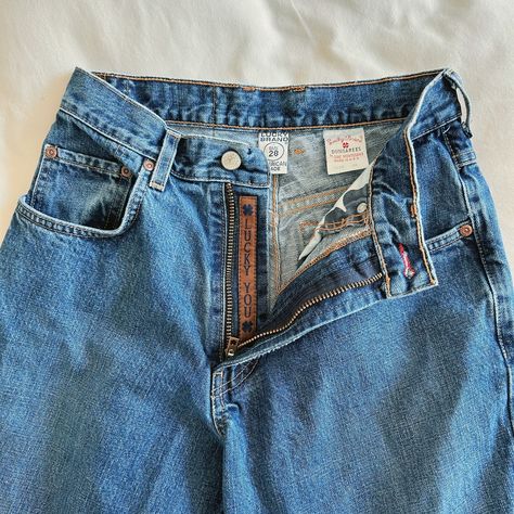 AVAILABLE Vintage lucky brand jeans Size 26” waist, 10”rise, 40” hips, 31” in seam $65 Comment “I want it” or dm me if you would like to buy these jeans 💙 Lucky You Jeans, Lucky Jeans, Lucky You, Lucky Brand Jeans, Dm Me, Lucky Brand, Mood Board, I Want, Jeans Size