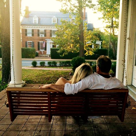 House Together Couple, Southern Relationship Goals, Couple On Porch, Couples Front Porch Photoshoot, Southern Couple Aesthetic, University Of New Mexico, Preppy Girl, Perfect Moment, Live Colorfully