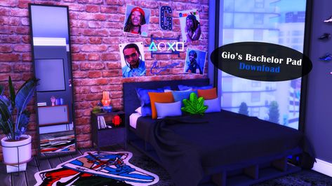 Sims 4 Cc Bachelor Pad, Male Apartment Sims 4, Sims 4 Urban Home Decor Cc, Sims 4 Male House Cc, Sims 4 Male Apartment Cc, Sims 4 Urban Room Cc, Sims 4 Man Cave Cc, Sims 4 Male Apartment, Sims 4 Bachelor Pad