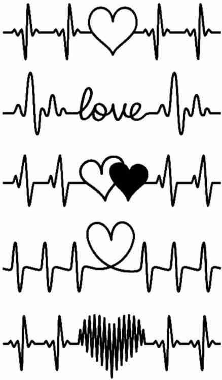 Loading Drawing, Heartbeat Tattoos For Women, Heart With Heartbeat Tattoo, Heart Pulse Tattoo, Heartbeat Drawing, Heart Tattoo With Heartbeat, Heart Beat Tattoo Design, Tatuaje Ekg, Heart Beat Designs