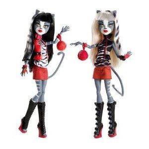 Monster High Action Figure Doll 2Pack Gift Set Werecat Sisters Meowlody Purrsephone Monster High Collection, Twin Dolls, Arte Monster High, Sister Dolls, Love Monster, Monster High Characters, Monster Dolls, Dream Doll, Cat Doll