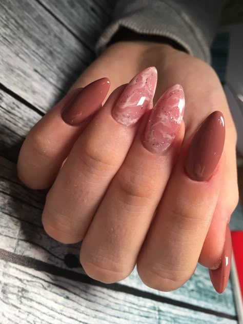 Nail Design Rose, Marble Art Nails, Nails Design Marble, Fall Marble Nails, Nailart Marble, Marble Effect Nails, Nail Art Marble, Marble Nail Design, Fall Nail Art Ideas