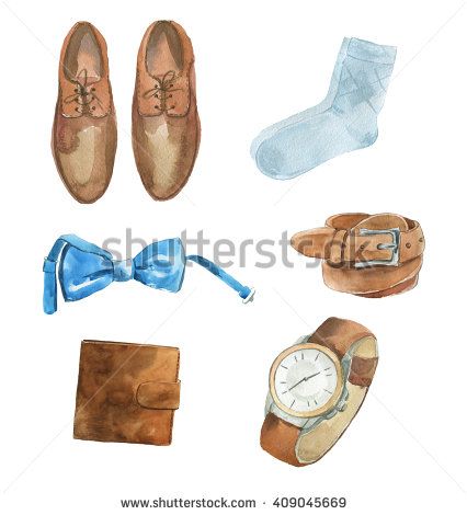 Man Set, Handmade Birthday Cards, Modern Man, Free Image, Image Illustration, Royalty Free Images, Mens Gifts, Mule Shoe, Stock Illustration