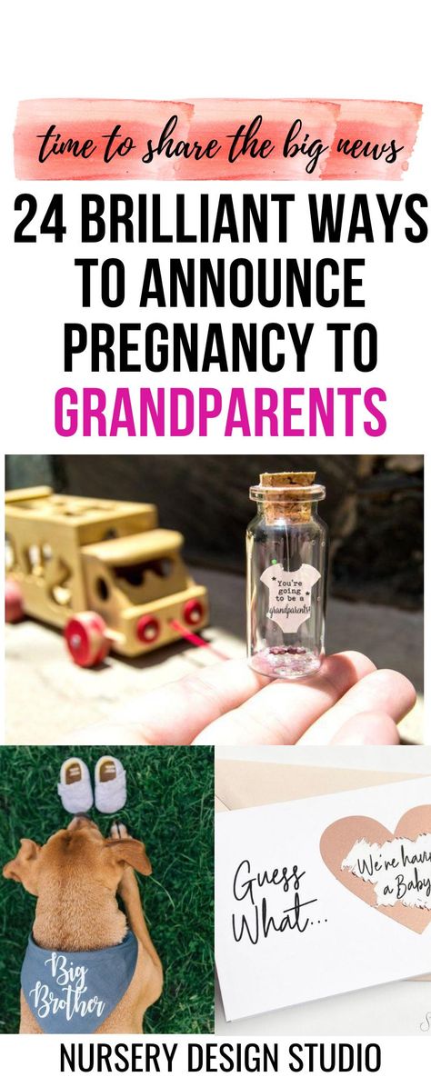 24 BRILLIANT WAYS TO ANNOUNCE PREGNANCY TO GRANDPARENTS Tell Parents Pregnant, Announcing Pregnancy To Parents, Unexpected Pregnancy Announcement, Ways To Announce Pregnancy, First Time Grandparents, Grandparent Announcement, Baby Announcement Grandparents, Baby Surprise Announcement, Baby Announcement To Parents