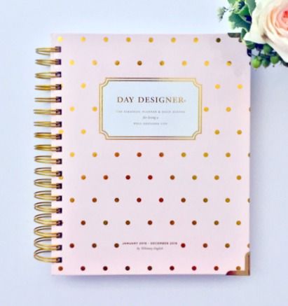 Day Designer Planner, Planner Vintage, غلاف الكتاب, Planner Review, Small Business Blog, Pink Planner, Digital Media Design, Notebook Cover Design, Mambi Happy Planner