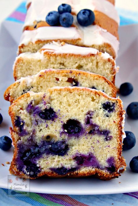 Ricotta Pound Cake, Blueberry Ricotta, Blueberry Pound Cake, Blueberry French Toast Casserole, Ricotta Cake, Blueberry French Toast, Overnight Blueberry French Toast, Blueberry Bread, Blueberry Cake