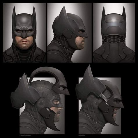 Batsuit Concept Art, Batman Suit Design, Batman Armor Concept, The Batman Suit, Batman Armor Suits, Batman Suit Concept, The Batman Concept Art, Batman Mask Concept Art, Batman Concept Art Suits