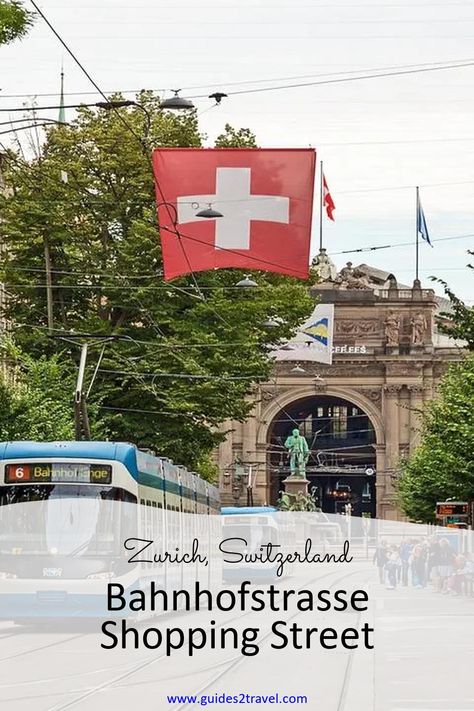 Discover the allure of Bahnhofstrasse, Zurich's iconic shopping street. Laden with luxury boutiques, charming cafes, and dazzling landmarks, it's the perfect blend of elegance and enchantment. Uncover the fascinating mix of history and modernity, making it a shopper's paradise. #bahnhofstrasseshoppingstreet #zurich #switzerland #guides2travel Zurich Switzerland Shopping, Zurich Old Town, Switzerland In Winter, Lake Zurich, Europe Trip Itinerary, Boat Ride, Zurich Switzerland, Europe Trip, Trip Itinerary