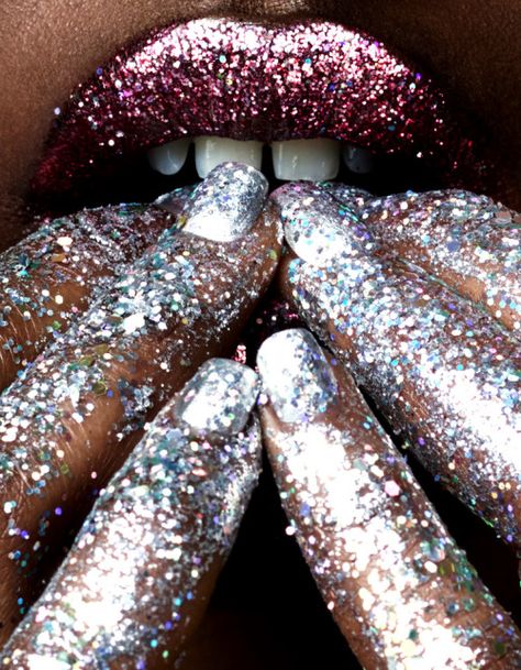 “Amilna Estavão by Jason Kim for Models.com, July 2016 ” Glitter Photo Shoots, Donut Decorations, Broken Crayons, Glitter Bomb, Glitter Photo, Shimmer Shine, Glitter Girl, Based On Your Zodiac Sign, Glitter Lips