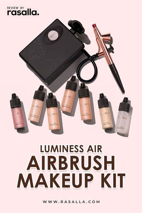 Luminess Air Airbrush Makeup Kit Review Luminess Airbrush Makeup Tutorial, Luminess Airbrush Makeup, Air Makeup, Best Airbrush Makeup, Airbrush Makeup Kit, Air Brush, Airbrush Makeup, Buyers Guide, Makeup Reviews