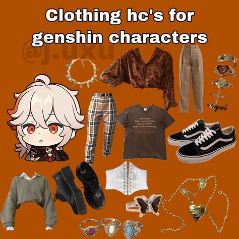 Genshin Themed Outfits, Kazuha Outfit Ideas, Kazuha Inspired Outfit, Modern Kazuha, Kazuha Outfit Genshin, Kazuha Casual Clothes, Kazuha Clothes, Genshin Clothes Ideas, Kazuha Outfit