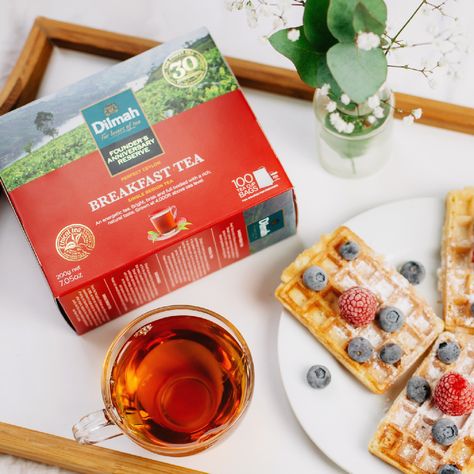 Enjoy waking up to the bright and brisk flavours of “The Best Breakfast Tea in the World”: Dilmah Founder’s Anniversary Reserve - Breakfast Tea. Now 10% OFF!  Shop Now: https://shop.dilmahtea.com   . . . #DilmahTea #CeylonTea #Tea #LoversofTea #PureCeylonTea #TeaTime #Cuppa #BlackTea #BreakfastTea #TeaoftheMonth #Natural #TeaAddict #MorningTea #TeaLover #Exceptional #TeaInspired #Taste #Goodness #Purpose #NoCompromise #ShopOnline #DoTryIt #NoCompromiseonTaste Dilmah Tea, Tea Photography, Ceylon Tea, The Best Breakfast, Breakfast Tea, Morning Tea, Best Breakfast, Black Tea, Tea Lover