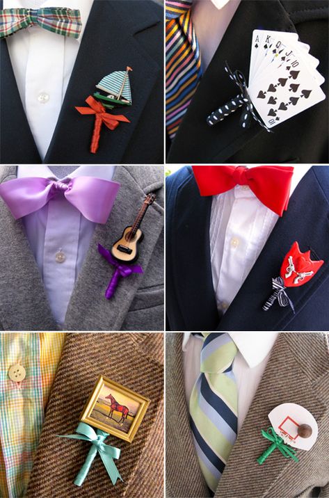 Alternative Buttonhole Ideas for the Groom and Groomsmen Alternative Buttonholes, Heavy Metal Wedding, Artsy Wedding, Offbeat Wedding, Button Holes Wedding, Festival Bride, Corsage And Boutonniere, Wedding Help, Alternative Bride