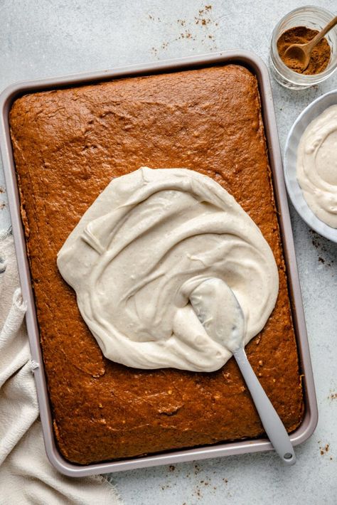 Brown Butter Pumpkin Bars with Cream Cheese Frosting Best Pumpkin Bars, All The Healthy Things, Brown Butter Cream Cheese Frosting, Pumpkin Bars With Cream Cheese, Brown Butter Cream Cheese, Bars With Cream Cheese Frosting, Bars With Cream Cheese, Brown Butter Frosting, Butter Cream Cheese Frosting