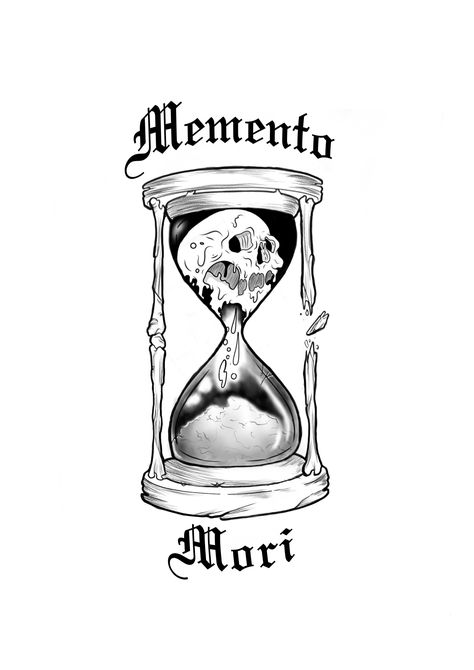 Memento Mori Skull Tattoo, Dark Tattoos For Men, Patch Tattoos, Mori Tattoo, Hourglass Tattoos, Memento Mori Tattoo, Chest Tattoo Drawings, Viking Warrior Tattoos, J Tattoo