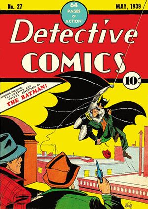 Batman First Appearance, Batman Detective Comics, First Batman, Batman Detective, Bob Kane, Batman Comic Books, Batman Poster, Famous Comics, Barbara Gordon