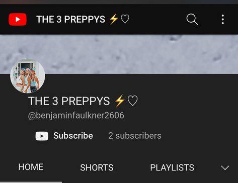 Check it out I will put the link down below @THE3PREPPYS my YouTube channel name My Youtube Channel, The 3, Check It Out, Youtube Channel