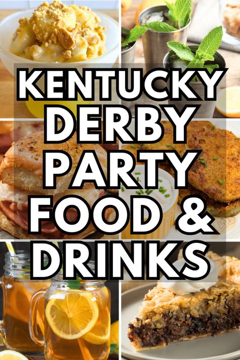 Derby Aesthetic, Banana Salad, Derby Party Food, Party Ambiance, Horse Racing Party, Sweet Tea Vodka, Kentucky Derby Party Food, Horse Betting, Racing Party