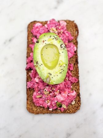 Avocado on rye toast | Jamie Oliver Best Avocado Toast Recipe, Beetroot Cake, Rye Toast, Park Cafe, Beetroot Recipes, Avocado Dessert, Avocado Toast Recipe, Breakfast Wraps, Jamie Oliver Recipes