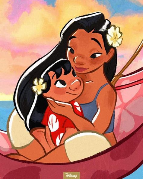 Nani Lilo And Stitch Fanart, Lilo And Stitch Fanart, Stitch Bebe, Lilo And Nani, Lilo And Stitch 2002, Disney Challenge, Animation Disney, Stitch Drawing, Lilo Et Stitch