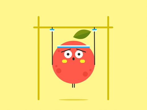 Orange Illustration, Loop Gif, Flash Animation, Motion Design Video, Adobe Illustrator Tutorials, Sport Art, Motion Graphics Design, Motion Design Animation, Fruit Tart