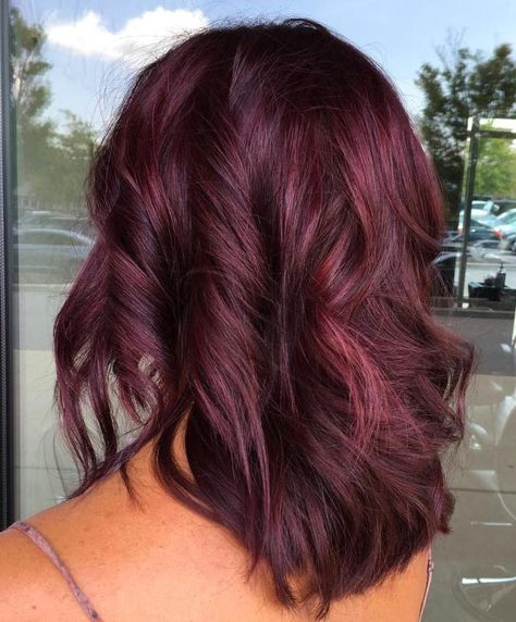 purple brown pixie hairstyle Dye Hair Brown, Pelo Color Vino, Purple Brown Hair, Violet Brown, Brown Hair Shades, Wine Hair, Bake Cakes, Red Hair Inspo, Purple Dye