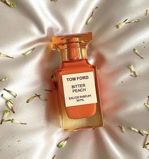 Peach Perfume, Tom Ford Bitter Peach, Bratz Characters, Ingredients List, Bitter, Tom Ford, All The Colors, Perfume Bottles, Ford