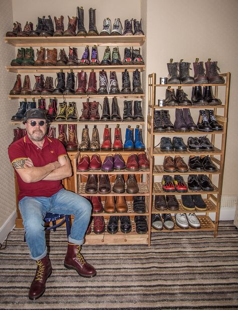 Skinhead Aesthetic, Skinhead Boots, Skinhead Fashion, Punk Art, Rude Boy, Fashion Man, Estilo Punk, Vintage Room, Art Base