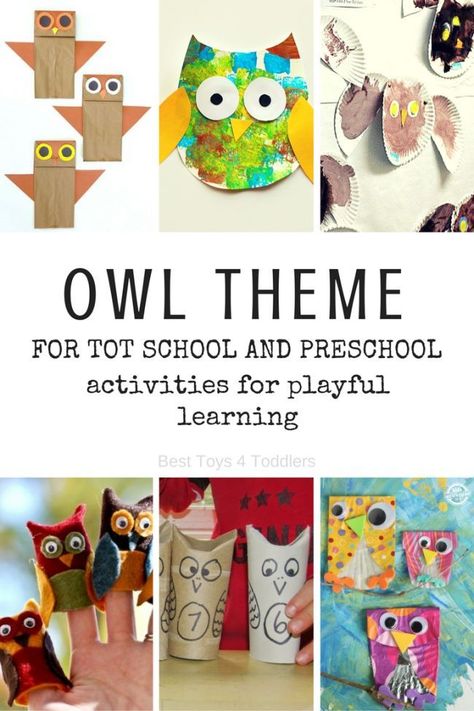 Owl Preschool, Tot School Themes, Covering Letter, Preschool Play, Felt Owls, Owl Theme, Best Toys, Tot School, Preschool Theme