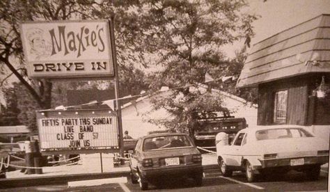 Maxie's Drive In...root beer, coneys, & onion rings...brought to your car by gorgeous "car hops"! Vintage Drive Thru, Massillon Ohio, Old Car City Georgia, Brandywine Falls Ohio, Canton Ohio, Old Man’s Cave Ohio, Football Hall Of Fame, A&w Root Beer Vintage, Ohio History