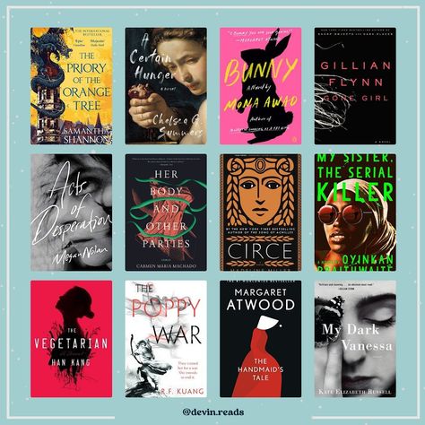 🤍 Share your female rage book recs! 🤍 Female Rage Book, Feminine Rage Books, Female Rage Books, Han Kang, Female Rage, Book Recs, Gone Girl, Book Nook, Book Nooks