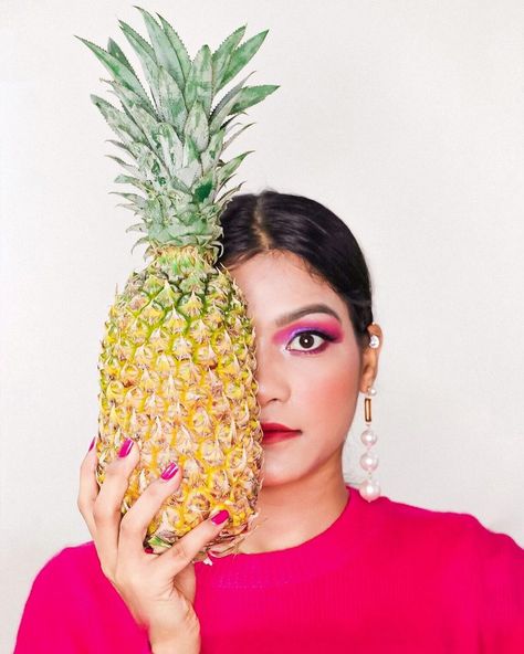 TANYA CHAUDHARY 🧿 on Instagram: “You are the pineapple of my eye🍍🍍 . . . . . . #thesassydaughter #pineapple #eye #pineapple🍍 #fashion #makeup #makeuptutorial #makeuplife…” Pineapple Fashion, Fashion Makeup, Makeup Tutorial, Pineapple, Makeup, On Instagram, Instagram, Make Up