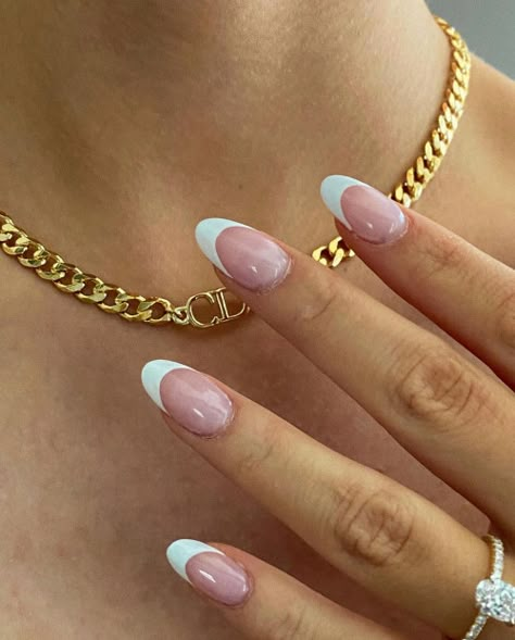 ✧.*Good 4 u*.✧ — via pinterest White Tip Acrylic Nails, Formal Nails, French Tip Acrylic Nails, Nail Swag, White French, Dream Nails, Pretty Acrylic Nails, Chic Nails, French Tip Nails