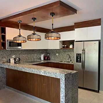 Hiasan Dalaman Dapur, False Ceiling Ideas, Dapur Moden, Pop False Ceiling, Porch Remodel, Desain Pantry, Casa Country, Kitchen Interior Design Decor, Modern Kitchen Design Open Concept