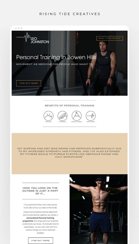 Nutrition Website Design, Squarespace Blog Design, Fitness Website Design, Gym Advertising, Website Development Process, Personal Trainer Website, Personal Trainer Business, Nutrition Website, Brand Website Design