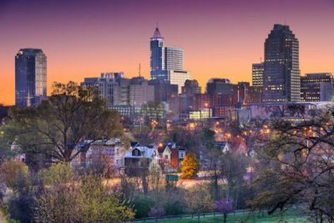 Raleigh Skyline, Best Boutique Hotels, Raleigh North Carolina, Most Beautiful Cities, Boutique Hotels, Raleigh Nc, Best Cities, San Francisco Skyline, Ebern Designs