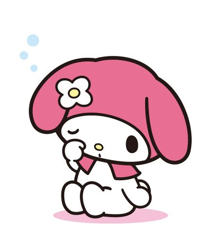 Sanrio: My Melody:) Bff Books, Funny Cartoon Images, Color Me Mine, Preppy Stickers, My Melody Wallpaper, Hello Kitty Crafts, Melody Hello Kitty, Hello Kit, Cute Canvas