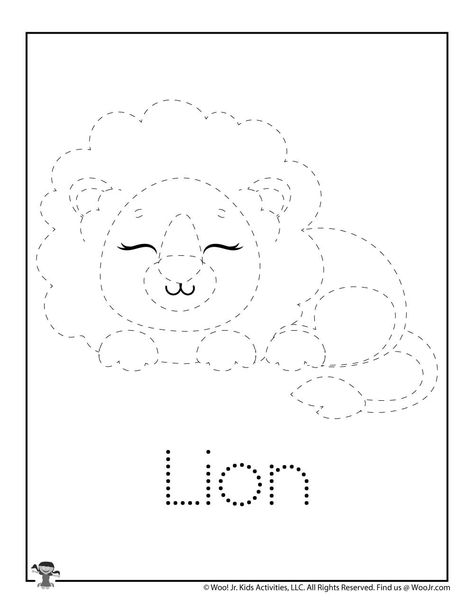 Zoo Animals Preschool Activities, Zoo Animals Preschool, Tracing Practice, Animal Worksheets, Preschool Resources, Abc Activities, Free Printable Activities, Letter Tracing, Kids Math Worksheets