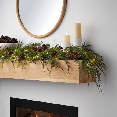 Christmas bead garland