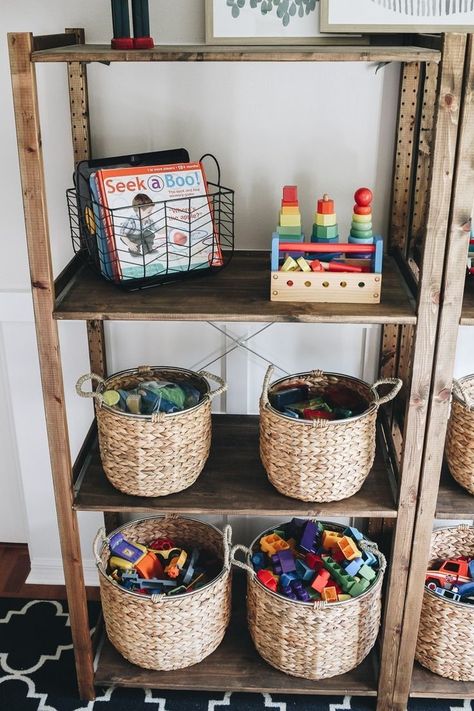 Organizing Playroom, Creative Playroom, Playroom Toys, Playroom Organization Ideas, Basement Playroom, Boys Playroom, Toddler Playroom, Playroom Design, Playroom Organization