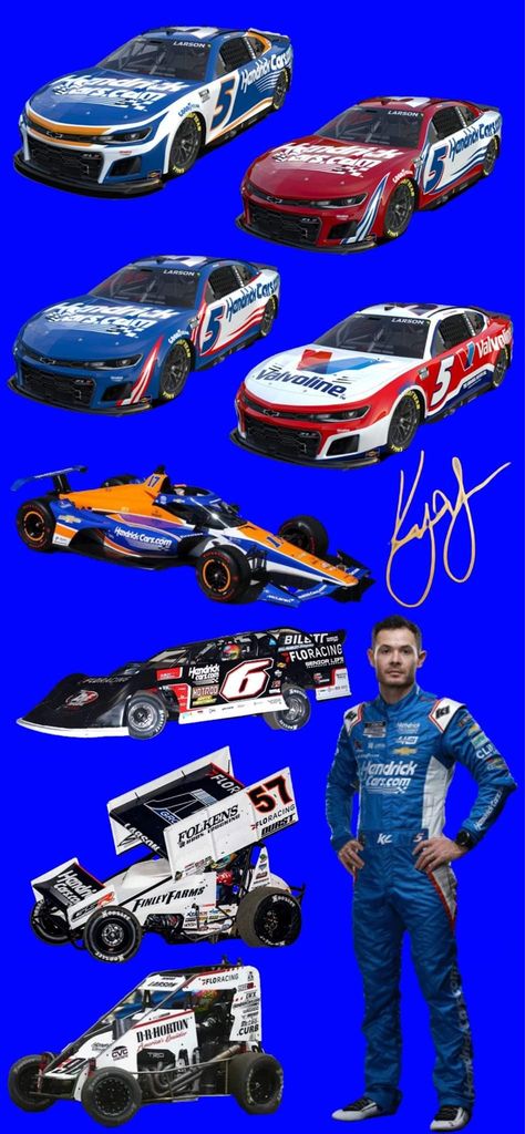 Kyle Larson Wallpaper, Nascar Astethic, Nascar Wallpaper, Nascar Cars Wallpaper, Kyle Larson Nascar Wallpaper, Nascar Artwork, Kyle Larson, Wolverines Football, Different Races