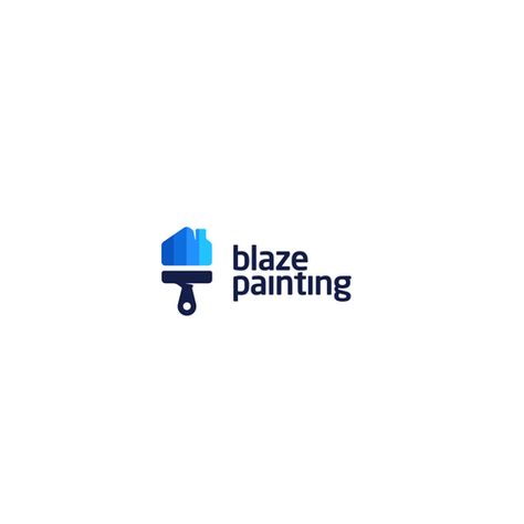 Design a logo for a house painting company Logo design contest #AD design, #sponsored, #logo, #winning, #beckyV, #picked Painting Logos Business, House Painting Logo Design, Painter Logo Ideas, Painting Company Logo Ideas, House Painter Logo, Painting Logo Ideas, Plastering Logo, Painting Company Logo, Paint Logo Design