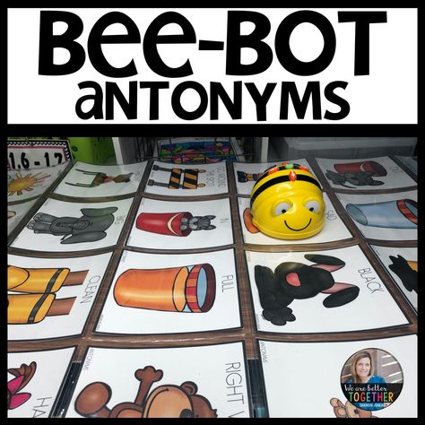 If you are looking for a fun way for your first grade students to learn how to code, using Bee-Bots is a great way to start that process.  Your elementary students will love this!! #digitalresources #wearebettertogether #shanonjuneau #teacherspayteachers Robotics For Beginners, Bee Bot Activities, Bee Bots, Telling Time Activities, Telling Time Practice, 1st Grade Activities, Early Finishers Activities, Activity Mat, Coding For Kids